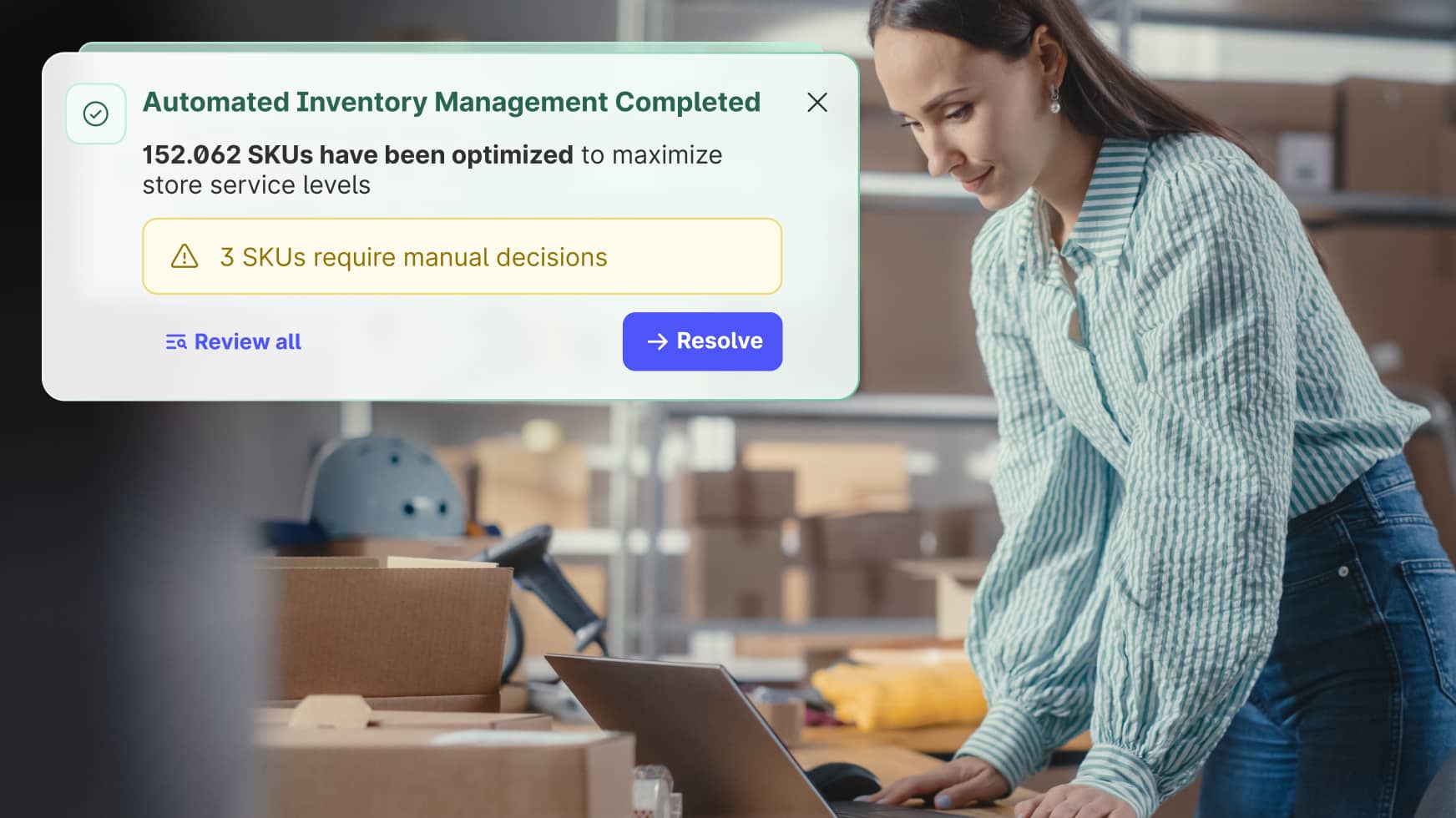Decision Automation- Efficient at Any Scale