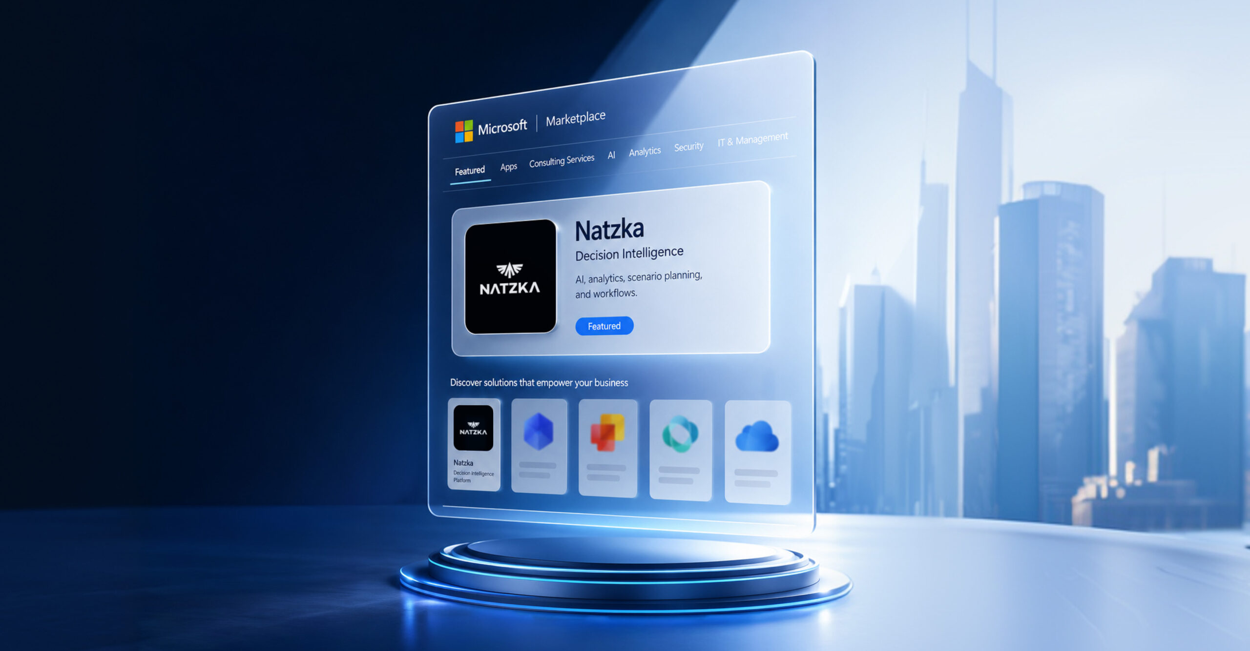 We’re now on the Microsoft Marketplace